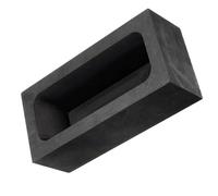 FRCOLOR High Purity Molded Graphite Ingot Mold Crucible Bowl Corrosion Resistance and Strong Acid Alkali Resistance for Laboratory and Educational Use in Metal Casting