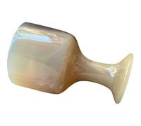 FRCOLOR Horn Goblet Wine Glass Artistic Horn Material Light in Weight Easy to Move Home Decoration Drinking Goblet