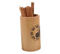FRCOLOR I Ching Divination Stick Kit with Bamboo Bucket for Accurate Feng Shui Predictions Portable Chinese Fortune Telling Educational Tool for Cultural Learning and Harmony Enhancement