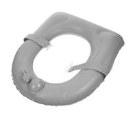 FRCOLOR Inflatable Toilet Cushion Pad Air Seat Soft PVC Raised Commode Seat Pad Suction Cups Portable Elderly Wheelchair Shower Chair Comfort