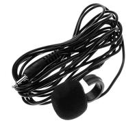 FRCOLOR Instrument Finger Condenser Microphone Pickup for Violin Saxophone Trumpet with 5m Cable Wired Lavalier Mic for Live Performance and Orchestra Recording