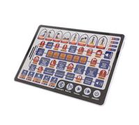 FRCOLOR Interactive Arabic Language Learning Pad for Early Education Tablet with Digital Reading Platform Arabic Alphabet and Quran Educational Islamic Learning Machine