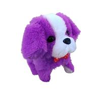 FRCOLOR Interactive Electronic Dog Plush for Boys Life Like Pet with Music Random Color Soft Stuffed Animal for Early Learning and Play Random Color