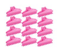 FRCOLOR Invisible Fluffy Hair Clip Set 25pcs Large Hair Barrettes Alligator Clips Salon Supplies