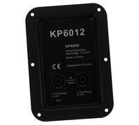 FRCOLOR Iron Speaker Terminal Junction Box with Easy to Detach Design, Compatible with Loudspeakers, Square Shape, Light Weight for Stage Equipment and Occasions