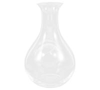 FRCOLOR Japanese Ice Wine Bottle Creative Pourer Glass Jug with Ice Pocket 385ml for Chilling Home Bar Restaurant and Hotel Use Enhance Aroma and Taste