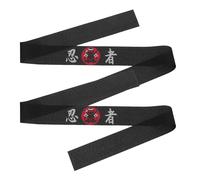 FRCOLOR Japanese Style Chef Headband that Does Not Fade for Cooking and Running 2pcs Decorative Ninja Karate Headband Made of Sturdy Polyester, Versatile Hair Accessory