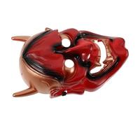 FRCOLOR Japanese Tengu Masquerade Ball Mask for Men and Women, Plastic Material with Unique Design, Practical and Versatile Use for Festivals and Masquerade Balls