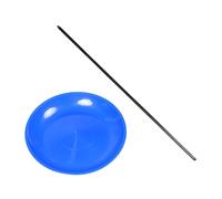 FRCOLOR Juggling Plate with Stick Precision Engineered Circus Party Supplies for Adults for Juggling Games Carnival Decorations and Skill Development Activities