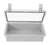 FRCOLOR Junction Box for Outdoor IP67 Plastic Waterproof Electrical Enclosure, Two Ways Structure for Cable and Electrical Monitoring Applications