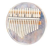 FRCOLOR Key Acrylic Kalimba Finger Piano with Hammer and Case for Adults for Performance Recording and Outdoor Use