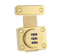 FRCOLOR Keyless Combination Locker Password Lock for Cabinet Doors and Anti-Theft Latch with Easy Installation Secure Privacy for Wardrobes and Office Furniture