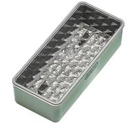 FRCOLOR Kitchen Utensil Storage Box with Drain Design, Green Plastic | Contemporary Style, Easy to Clean, for Fork and Pot Brush, Countertop Use, Long-term Kitchen Organization