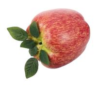 FRCOLOR Large Artificial Red Apple Decoration in Snake Fruit Shape Realistic Craftsmanship and Versatile Use for Home Decor and Party Display, Made of Sturdy Ldpe Material