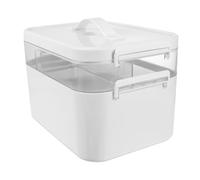 FRCOLOR Large Capacity Kit Medicine Case Storage Container Home School Essential