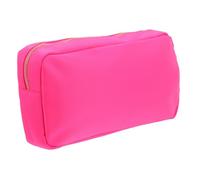 FRCOLOR Large Capacity Makeup Organizer Bag Stylish Travel Pouch for Toiletries and Cosmetics Durable Design Vibrant Colors for Women The Go