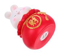 FRCOLOR Large Capacity Rabbit Piggy Bank for Ample Storage Coin Box Educational Money Saving Jar Creative Rabbit Model Desktop Decor Friendly Finance Tool