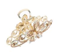 FRCOLOR Large Hair Claw Clip for Women Sparkly Rhinestone Decorative Hair Clip Secure Grip