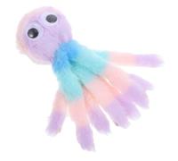 FRCOLOR Large Octopus Dog Plush Cat Chew Designed for Teething and Interactive Play, Featuring Soft Plush Material an Octopus Shape for Kittens and Small Pets Indoor Entertainment