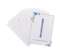 FRCOLOR Lash Mapping Exercise Cards Lash Map Chart Eyelash Extensions Training Exercise Book For Eyelash Beginners Lash Extension Supplies