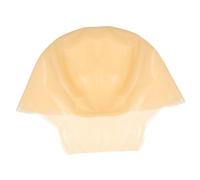 FRCOLOR Latex Bald Cap for Makeup Wig Adult Monk Accessory Bald Wig Cap for Halloween Festival