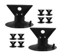 FRCOLOR Light Bulb Removal Tool Plastic Material with Suction Cup 10pcs with Triangle Handle, Convenient and Practical Design for Quick Operation for Gu10 Holders for Home and Dorm Use