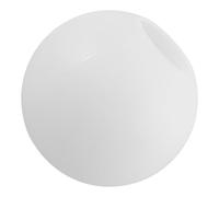 FRCOLOR Light Cover and, Dual Installation Options with Pe Sphere White Globe Lamp Shade Replacement 20cm Frosted Shatterproof Light Evenly for Dining Areas Homes