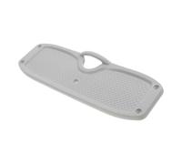 FRCOLOR Lightweight Pp Transom Support Plate for Small Boats and Kayaks Impact Resistant Boat Outboard Motor Plate Suitable for Inflatable and Canoes
