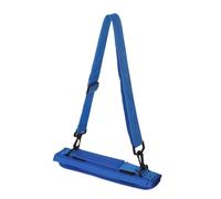 FRCOLOR Lightweight Vessel Golf Bag for Men with Comfortable Shoulder Strap and Multiple Compartments, Sturdy Nylon Material, for Travel and Golf Practice in Blue