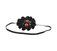 FRCOLOR Lolita Gothic Eye Patch Punk Mask Lightweight Steampunk Pirate Accessory for Men Women Cosplay Halloween Masquerade Retro Single Eye Cover