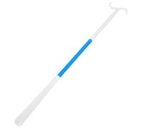 FRCOLOR Long Handle Dressing Rail for Pregnant Women Elderly Lazy Shoe Helper Sock Remover Shoe Horn Plastic Travel Home Use