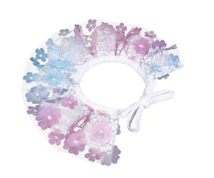 FRCOLOR Love Lace Scarf Pet Adjustable Collar for Dog Kitten Decorative Reusable Delicate Style for Pets