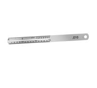 FRCOLOR Luthier Ruler Guitar Installation Ruler for Fret Metal String for Guitar Fret Measuring and Repair Tools