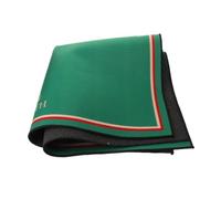 FRCOLOR Mahjong Mat Square Velvet Non-slip Foldable Green Table Pad for Dominoes, Regular Gaming Sessions, Easy-clean Tablecloth for Table Gaming