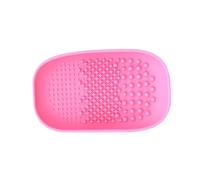 FRCOLOR Make up Brush Cleanser Silicone Makeup Brush Cleaning Pad Easy to Fill Water Random Color