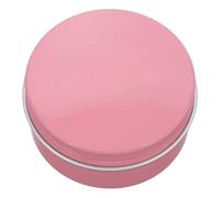 FRCOLOR Makeup Brush Cleaner Soap Silicone Mat 50g Pink Tin Box Set for Effortless Cleaning of Cosmetic Brushes and Sponges for Beauty Enthusiasts
