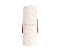 FRCOLOR Makeup Brush Storage Bucket in Pu Leather Dragon Claw Pattern for Makeup Brush Holder Organizer Travel Cosmetics Bag