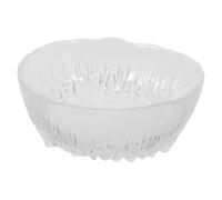 FRCOLOR Manicure Hand Soaking Bowl Small Crystal Design with Stable Three-leg Base Nail Soak off Tray for Cuticle Softening and Nail Polish Removal for Home and Salon Use