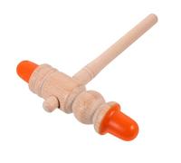FRCOLOR Manual Acupressure Pen Wooden Cross Hammer Body Massager Lightweight Portable for Foot Reflexology and Acupuncture Point Therapy Suitable for All Skin Types