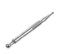 FRCOLOR Manual Pen Double-end Design Stainless Steel for Reflexology Safe and Easy to Use