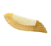 FRCOLOR Massage Scalp for Women Hair Pick Combs for Men Women Natural Horn Comb Strong Wear Resistance Random Color