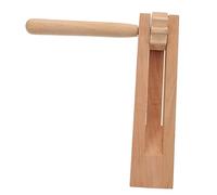 FRCOLOR Matraca Toy Ratchet Noise Maker Montessori Wooden Musical Instrument Boys and Girls Educational Toy Portable
