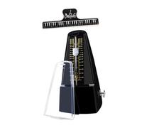 FRCOLOR Mechanical Metronome for Piano Guitar with Music Clip Develop Rhythm Accuracy Suitable for Various Instruments Durable Design for Musicians Random Color