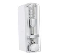 FRCOLOR Mechanical Metronome Portable White Adjustable Speed Beat Metronome for Piano Guitar Violin Drum General Musician Practice Instrument Accessory