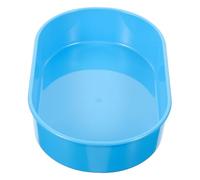 FRCOLOR Medication Organizer Small Storage Plate, Easy to Clean Blue Medicine Tray for Nursing Homes and Clinics, Reliable Quality Procedure Tray for Dispensing and Serving