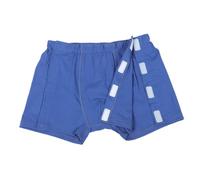 FRCOLOR Men's Reusable Cotton Breakaway Shorts XL Post Adaptive Nursing Briefs Washable Recovery Underwear for Fracture Care