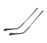 FRCOLOR Metal Eyeglass Arm Replacement Sturdy Temple for DIY Eyewear Metal Construction Easy Installation Black Color Replacement Parts