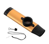 FRCOLOR Metal Kazoo Instrument Beginner Friendly Portable Music Instrument for Adults Performance Kazoo Easy to Play for Music Lovers and Musicians