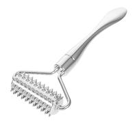 FRCOLOR Metal Stainless Steel Eye Cream Applicator Stick Rolling Massager Facial Massage Roller Silver for Eye and Face Muscle Relaxation