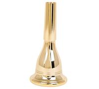 FRCOLOR Metal Trumpet Mouthpiece Gold Plated Replacement for Instruments for Students and Beginners Durable and Comfortable Design